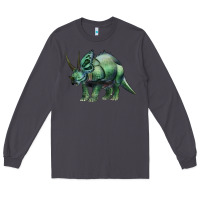 Smoke dinosaur triceratops Long Sleeve Tee - Artiststas