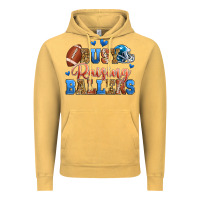Vintage Mustard busy raising ballers american football Vintage Hoodie - Zillion Design Studio