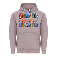Busy Raising Ballers American Football Vintage Hoodie | Teevron