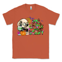 Copper eat drınk and be scary Classic Tee - AdoDesignShop