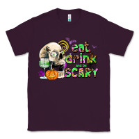 Plum eat drınk and be scary Classic Tee - AdoDesignShop