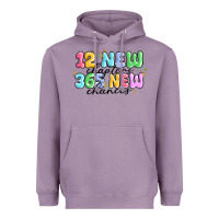 Lavender 12 new chapter 365 new chances Heavyweight Hoodie - MaliasSmallBusiness