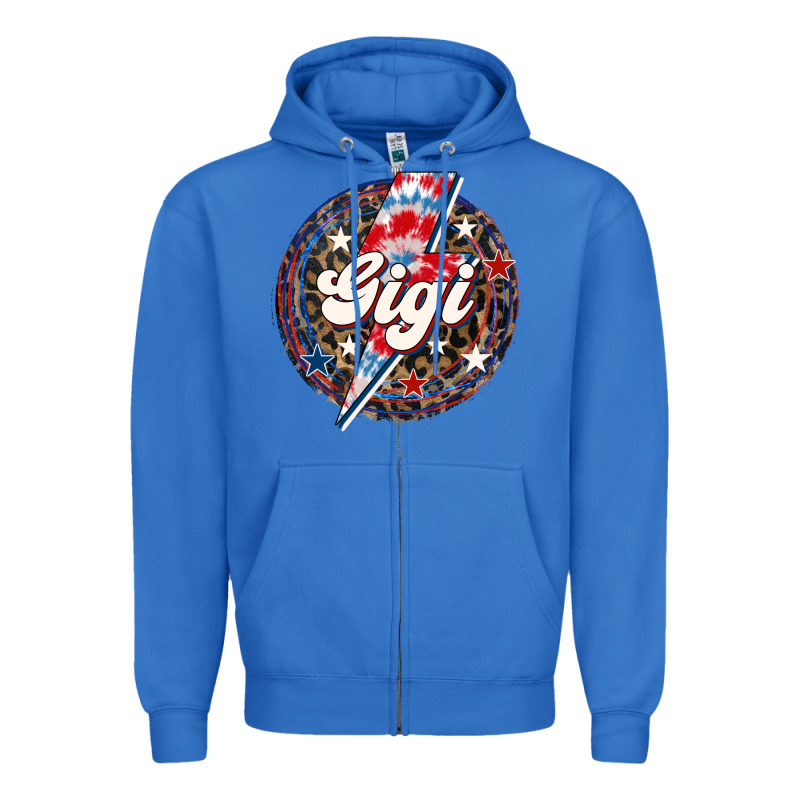 Western Gigi Patriotic Zipper Hoodie by LillyAllenDesigns | Teevron