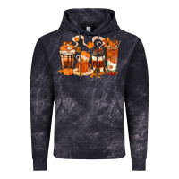 Cloud Black Fall Coffee Cups Vintage Hoodie - texasbilliewilder