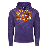 Cloud Purple Fall Coffee Cups Vintage Hoodie - texasbilliewilder