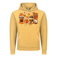 Vintage Mustard Fall Coffee Cups Vintage Hoodie - texasbilliewilder