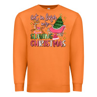 Carrot get in loser we're slaying christmas Premium Sweatshirt - MaliasSmallBusiness