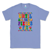 Colony Blue Until all the pieces fit Classic Tee - CowhideDigitalArt