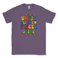 Lavender Until all the pieces fit Classic Tee - CowhideDigitalArt