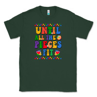 Sports Green Until all the pieces fit Classic Tee - CowhideDigitalArt