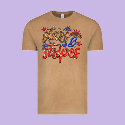 Stars And Stripes Vintage Tee Designed By Hra Design Shop