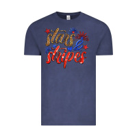 Vintage Denim stars and stripes Vintage Tee - HRA Design Shop
