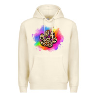 Sandshell pride dog paw Premium Hoodie - Artiststas