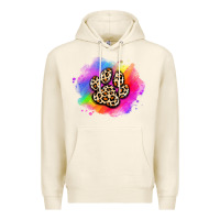 Tofu pride dog paw Premium Hoodie - Artiststas