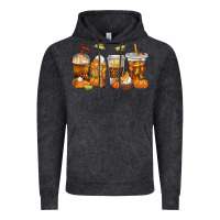 Vintage Black Fall Coffee Cups Vintage Hoodie - texasbilliewilder
