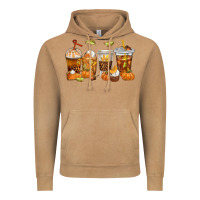 Vintage Camel Fall Coffee Cups Vintage Hoodie - texasbilliewilder
