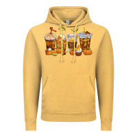 Vintage Mustard Fall Coffee Cups Vintage Hoodie - texasbilliewilder