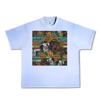 Grape Ice western two cute heifers seamless pattern Urban Heavy Tee - HRA Design Shop