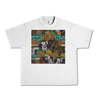 Lunar Rock western two cute heifers seamless pattern Urban Heavy Tee - HRA Design Shop