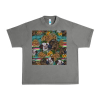 Tornado western two cute heifers seamless pattern Urban Heavy Tee - HRA Design Shop