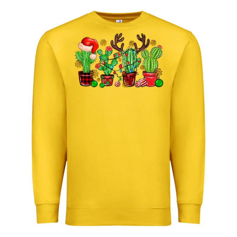 Christmas Cactus Premium Sweatshirt by MaliasSmallBusiness | Teevron