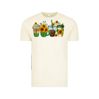 Vintage Arctic sunflowers coffee cups Vintage Tee - AdoDesignShop