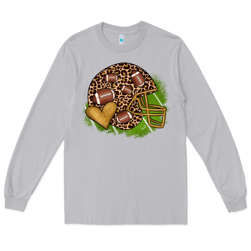 American Football Helmet Long Sleeve Tee by JahusDesignShop | Teevron