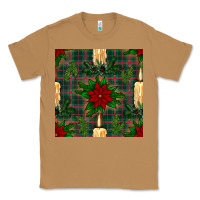 Toasted Coconut christmas candle and ornaments seamless pattern Classic Tee - BundleAndBundleShop
