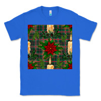 True Royal christmas candle and ornaments seamless pattern Classic Tee - BundleAndBundleShop