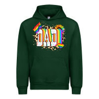 Forest Green Dad Pride Urban Hoodie - NancyCooperArtShop