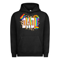 Pigment Black Dad Pride Urban Hoodie - NancyCooperArtShop