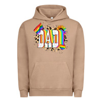 Pigment Burro Dad Pride Urban Hoodie - NancyCooperArtShop