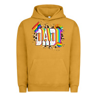 Pigment Peanut Butter Dad Pride Urban Hoodie - NancyCooperArtShop