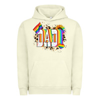 Pigment Pistachio Dad Pride Urban Hoodie - NancyCooperArtShop