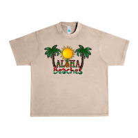 French Oak aloha beaches Urban Heavy Tee - CowhideDigitalArt