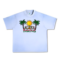Grape Ice aloha beaches Urban Heavy Tee - CowhideDigitalArt