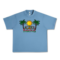 Pebble Blue aloha beaches Urban Heavy Tee - CowhideDigitalArt