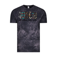 Cloud Black auntie  like a mom, only cooler Vintage Tee - CowhideDigitalArt