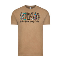 Vintage Coffee auntie  like a mom, only cooler Vintage Tee - CowhideDigitalArt