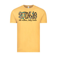 Vintage Mustard auntie  like a mom, only cooler Vintage Tee - CowhideDigitalArt