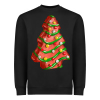 Black red christmas cake fa element Heavyweight Sweatshirt - FaDigitalArtStudio
