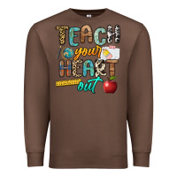 Chestnut teach your heart out Premium Sweatshirt - NancyCooperArtShop