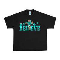 Black western turquoise's gemstones cross believe Urban Heavy Tee - BarkalooDesign