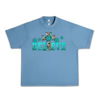 Pebble Blue western turquoise's gemstones cross believe Urban Heavy Tee - BarkalooDesign