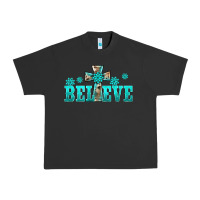 Pigment Black western turquoise's gemstones cross believe Urban Heavy Tee - BarkalooDesign