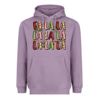 Lavender fa la la la la la la la la Heavyweight Hoodie - MaliasSmallBusiness
