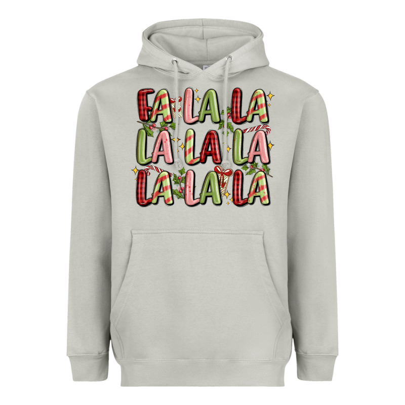 Fa La La La La La La La La Heavyweight Hoodie by MaliasSmallBusiness | Teevron