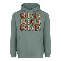 Sage fa la la la la la la la la Heavyweight Hoodie - MaliasSmallBusiness