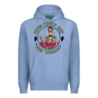 Colony Blue good moms say bad words Premium Hoodie - Artiststas