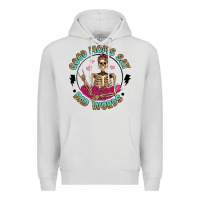 Dove Grey good moms say bad words Premium Hoodie - Artiststas